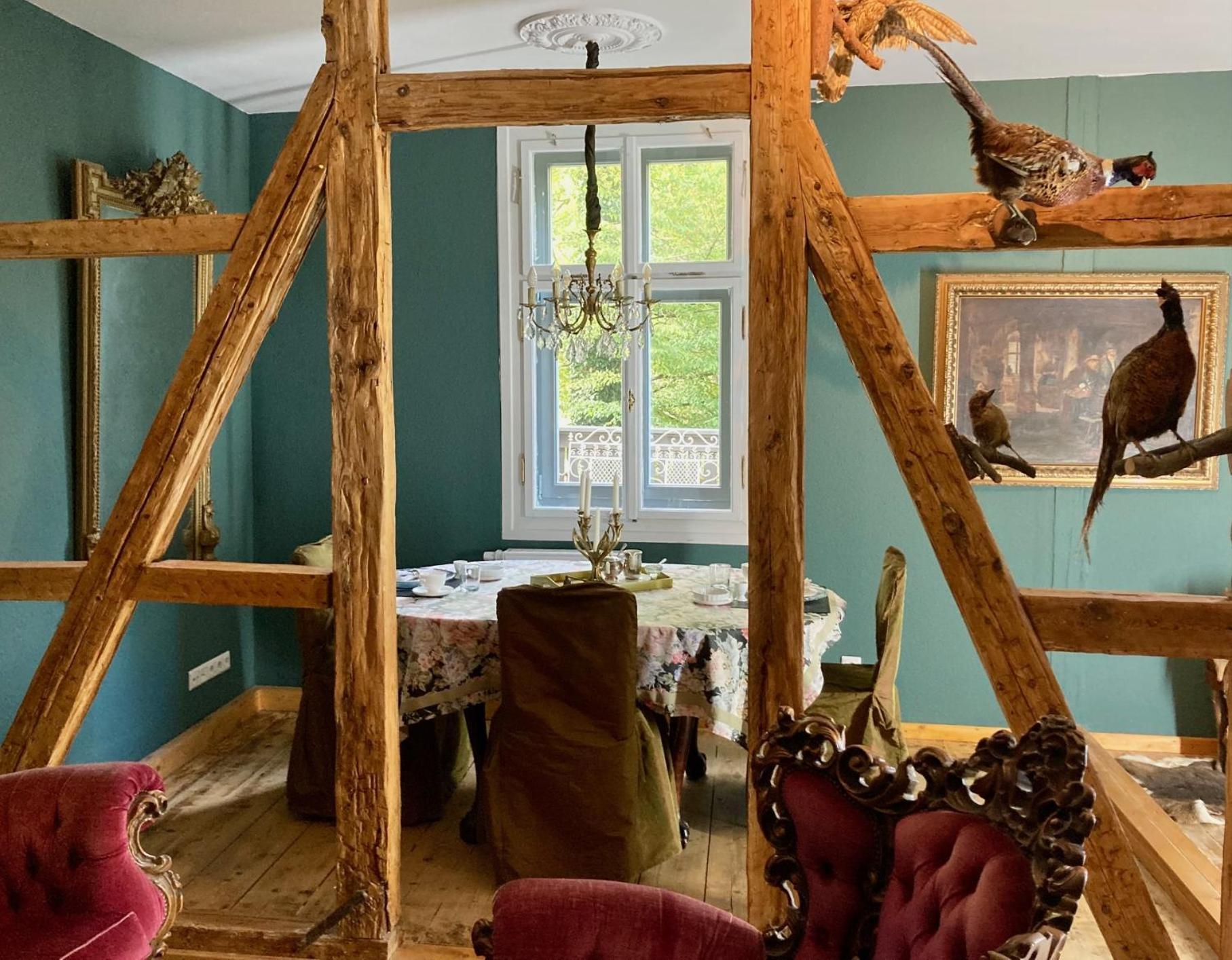 Jagdschloss Hummelshain B&B エクステリア 写真